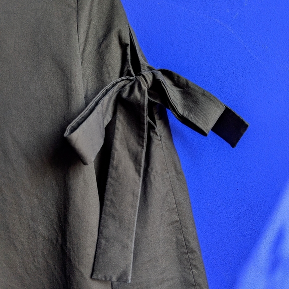 COS Black Blouse with Bow Sleeve Detail - Picture 4 of 6
